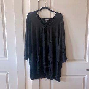 Torrid criss cross neckline 3/4 length sleeve size 5x